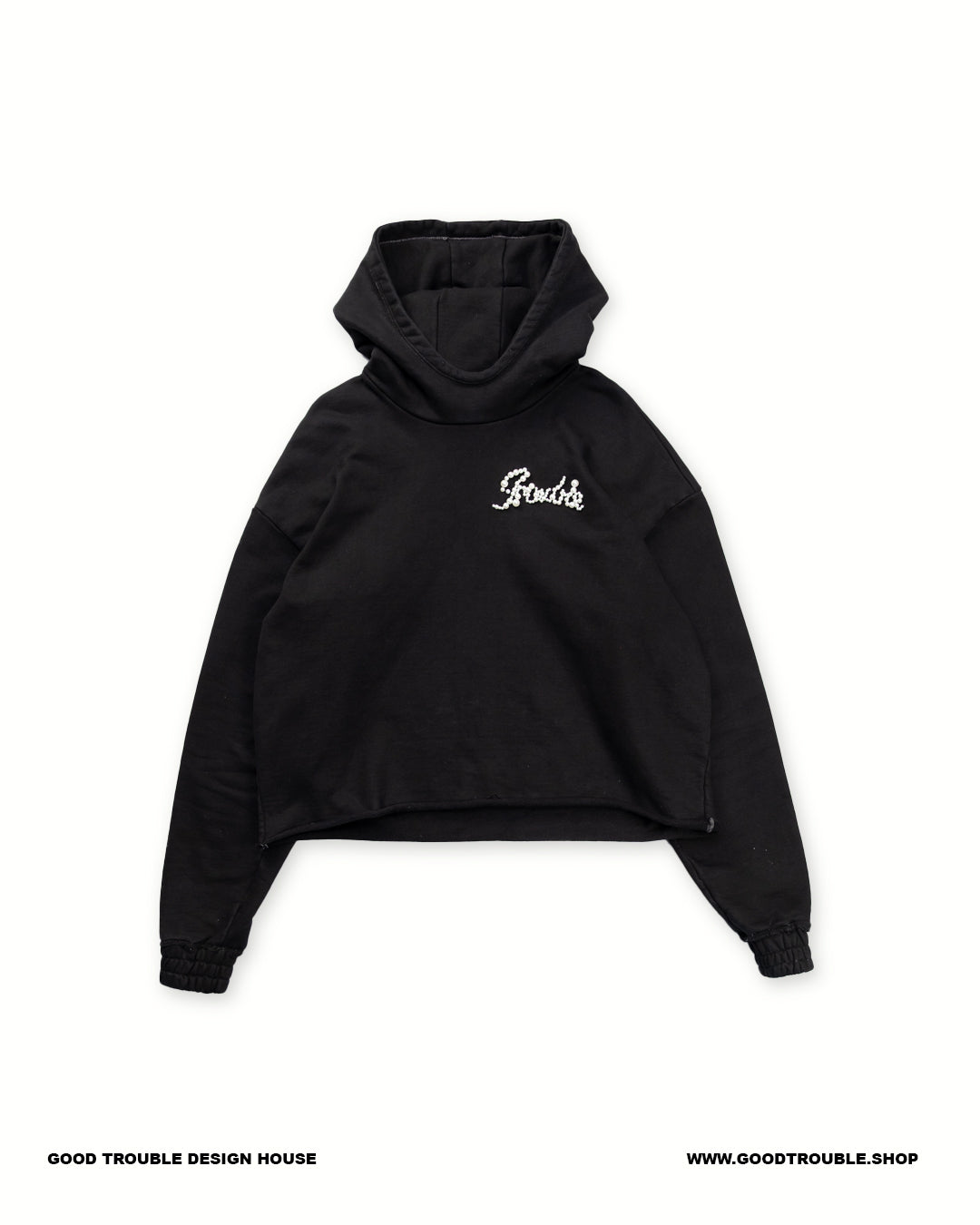 Drakkar Noir - Black Hoodie – Good Trouble Design House