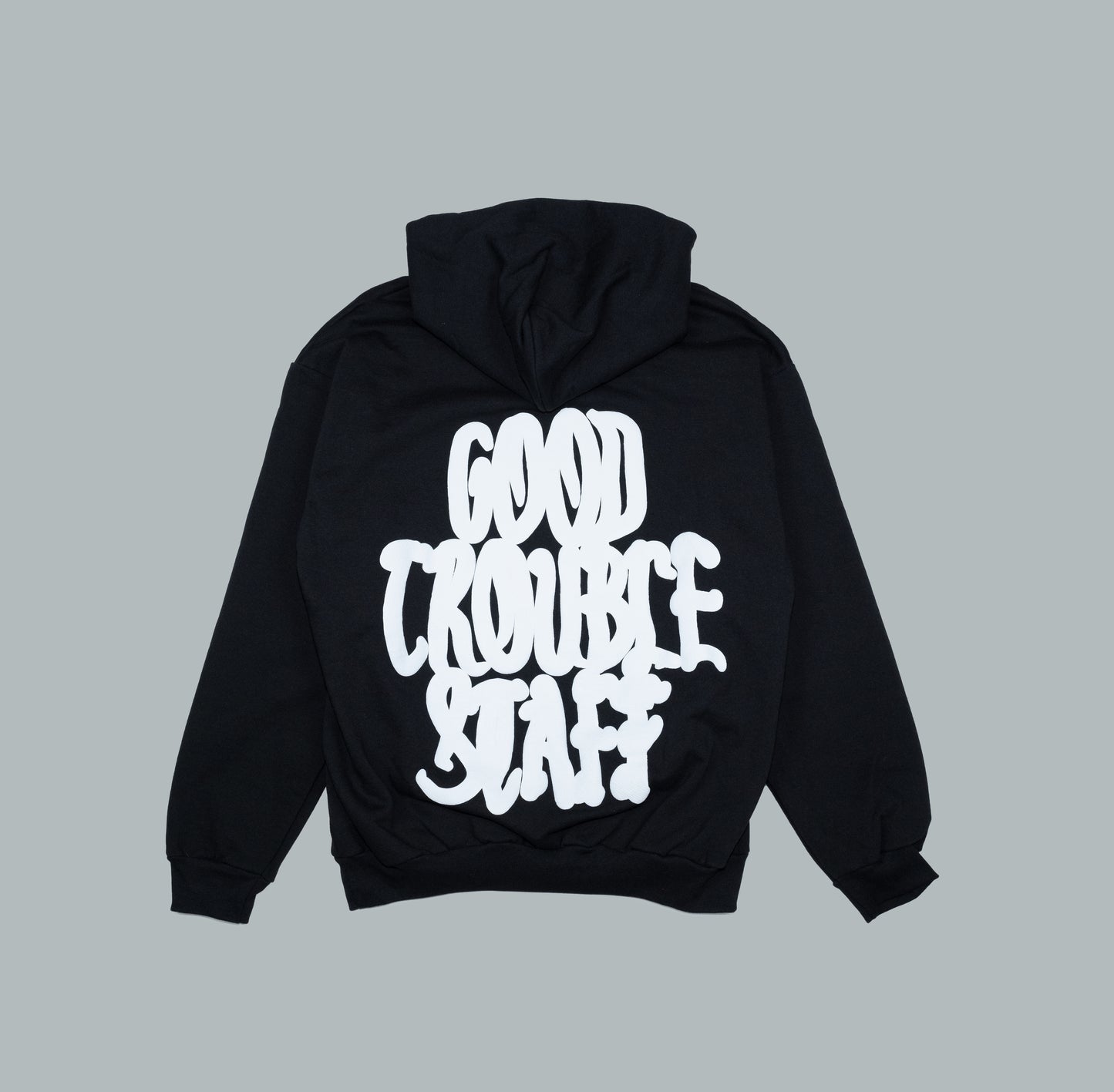 Black Trouble Staff Hoodie