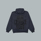 Dolphin Grey Trouble Staff Hoodie
